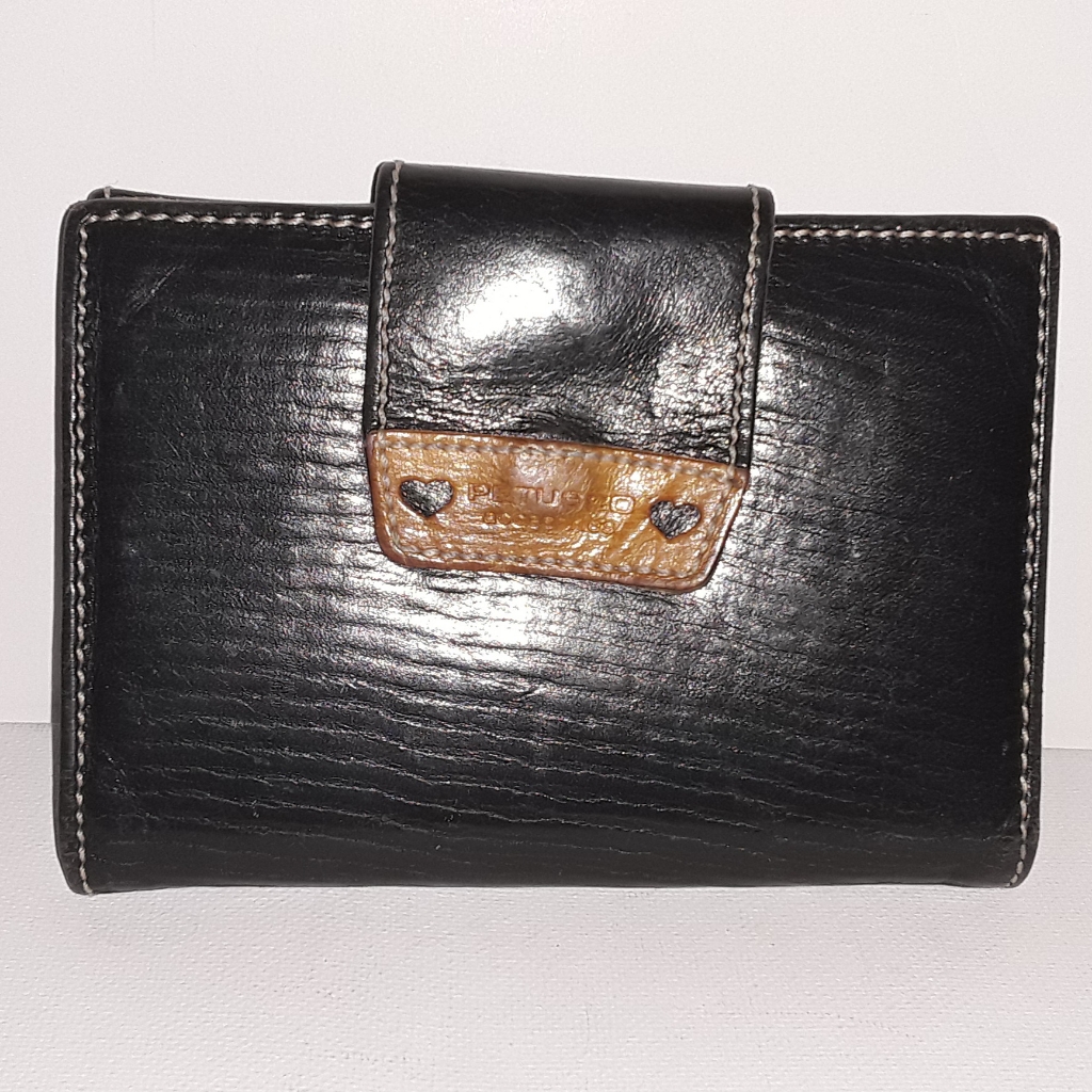 Petusco Leather Bifold Wallet  Vintage